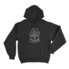 Agora Stamp Unisex Hoodie Black 1