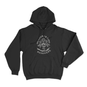 Agora Stamp Unisex Hoodie Black 1