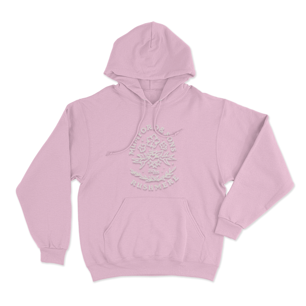 Agora Stamp Unisex Hoodie Pink Agora Stamp Unisex Hoodie Pink 1