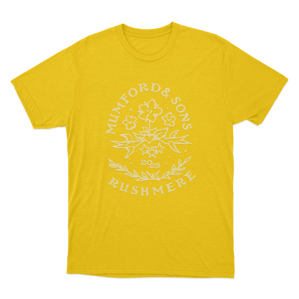 Agora Stamp Unisex T Shirt Yellow Agora Stamp Unisex T Shirt Yellow