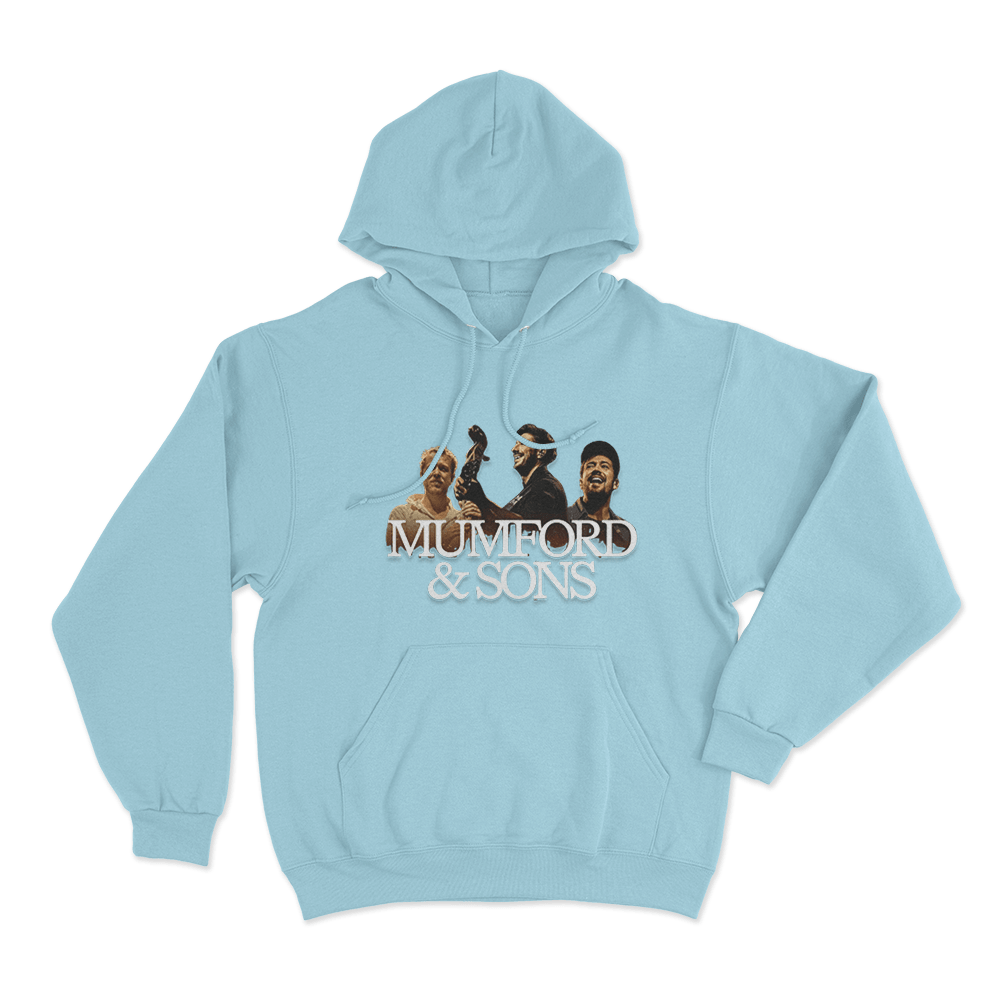 Mumford & Sons Band Tour Poster Unisex Hoodie Sky Blue Mumford Sons Band Tour Poster Unisex Hoodie Sky Blue
