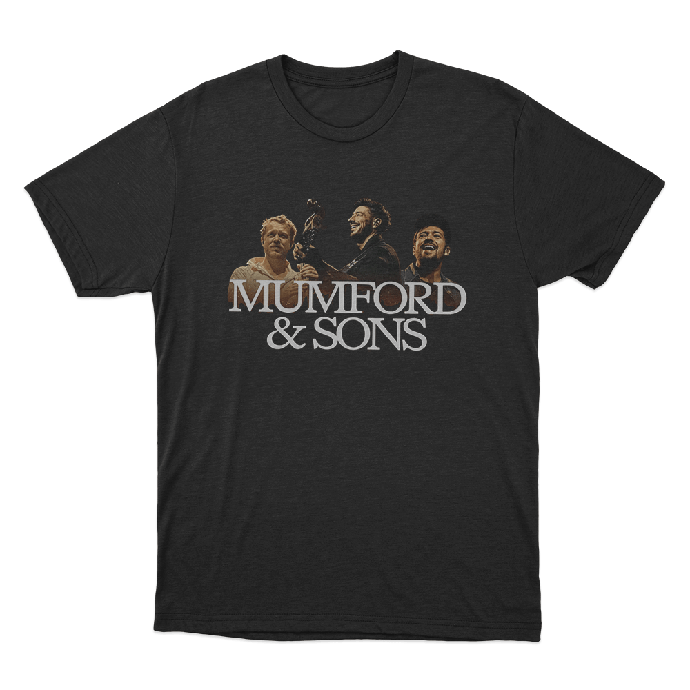 Mumford & Sons Band Tour Poster Unisex T Shirt Black Mumford Sons Band Tour Poster Unisex T Shirt Black