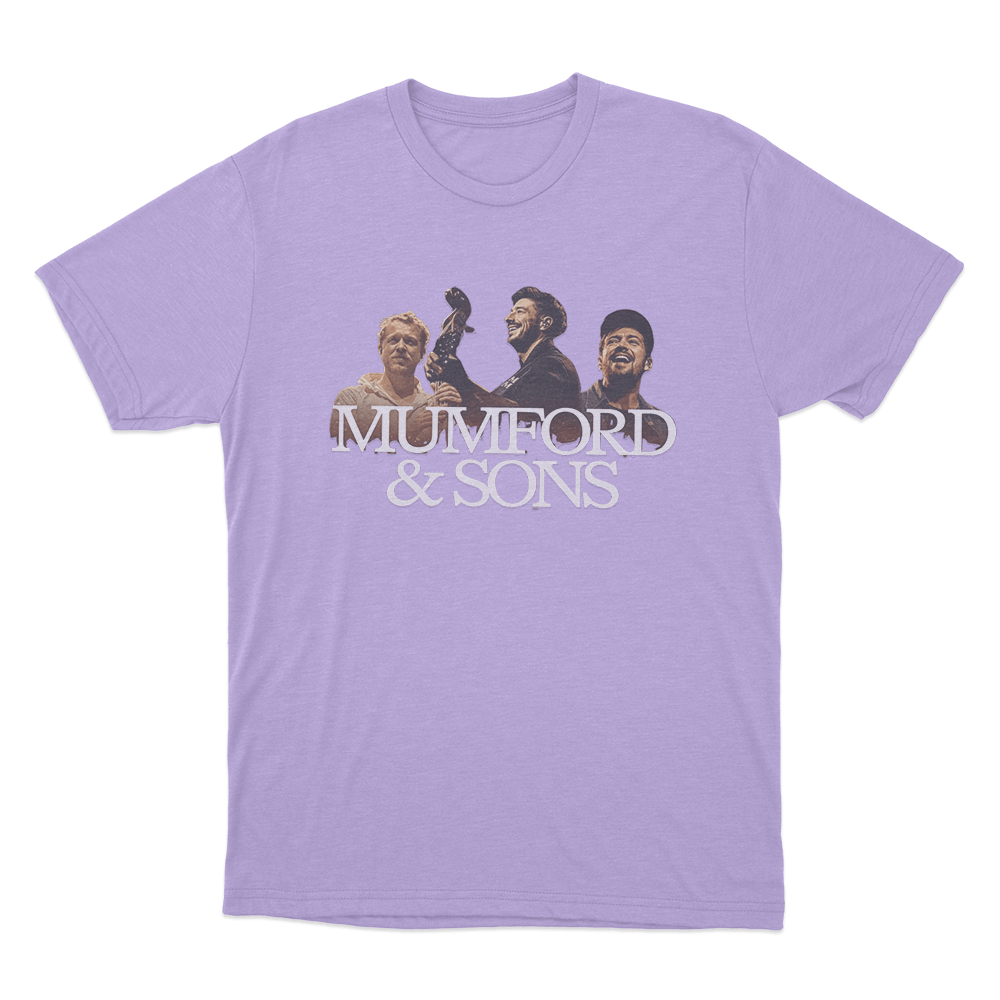 Mumford & Sons Band Tour Poster Unisex T Shirt Purple Mumford Sons Band Tour Poster Unisex T Shirt Purple