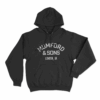 Mumford Sons Vintage Logo Unisex Hoodie Black 1