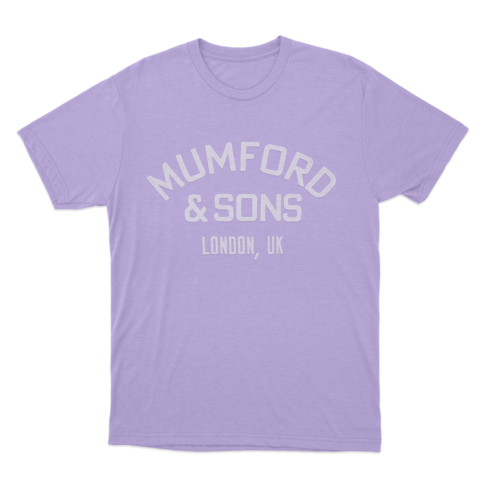 Mumford & Sons Vintage Logo Unisex T Shirt Purple Mumford Sons Vintage Logo Unisex T Shirt Purple