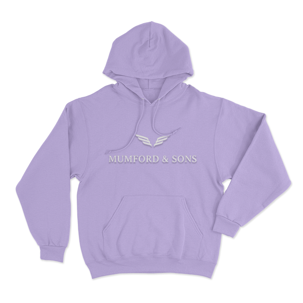 Mumford & Sons Wing Logo Unisex Hoodie Purple Mumford Sons Wing Logo Unisex Hoodie Purple 1