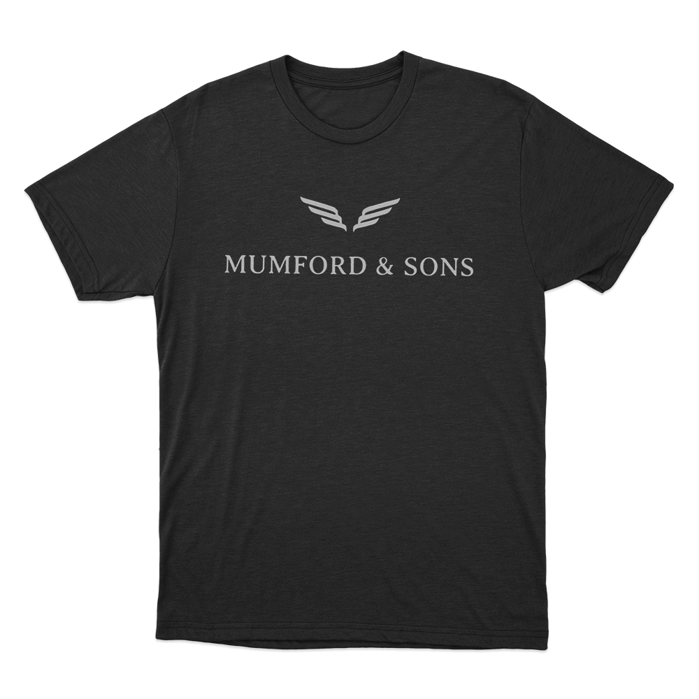 Mumford & Sons Wing Logo Unisex T Shirt Black Mumford Sons Wing Logo Unisex T Shirt Black