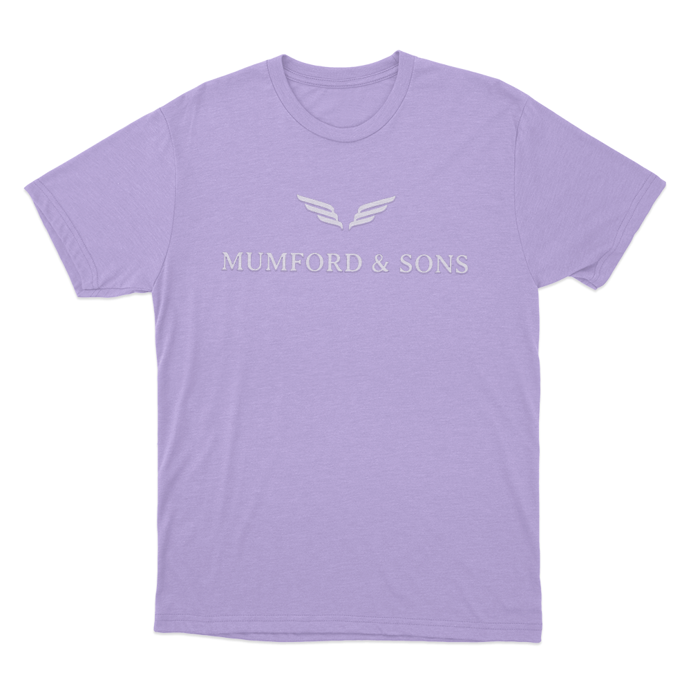 Mumford & Sons Wing Logo Unisex T Shirt Purple Mumford Sons Wing Logo Unisex T Shirt Purple