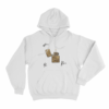 Prizefighter Signature Cover Unisex Hoodie White 1