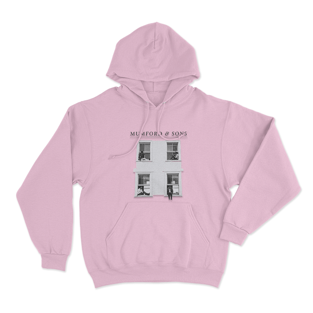Window Boxes Unisex Hoodie Pink Window Boxes Unisex Hoodie Pink 1