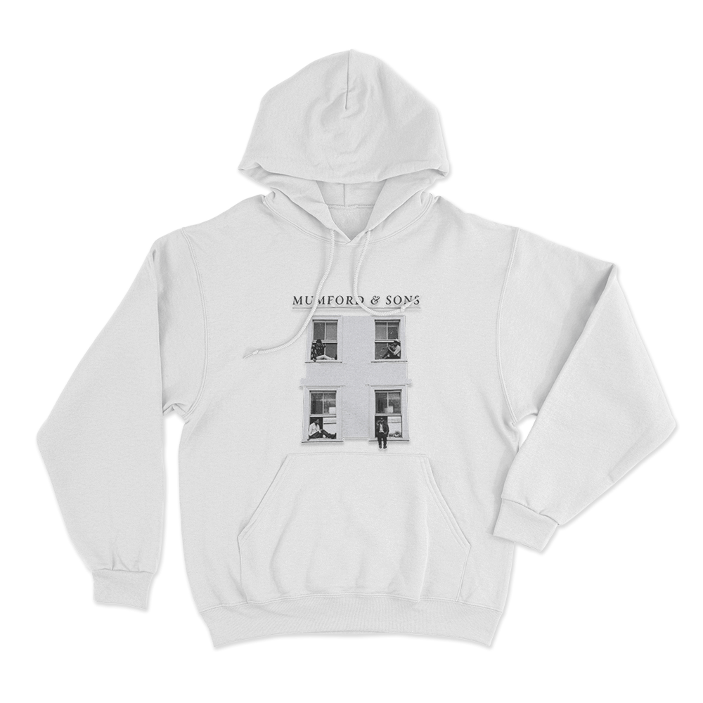 Window Boxes Unisex Hoodie White Window Boxes Unisex Hoodie White 1