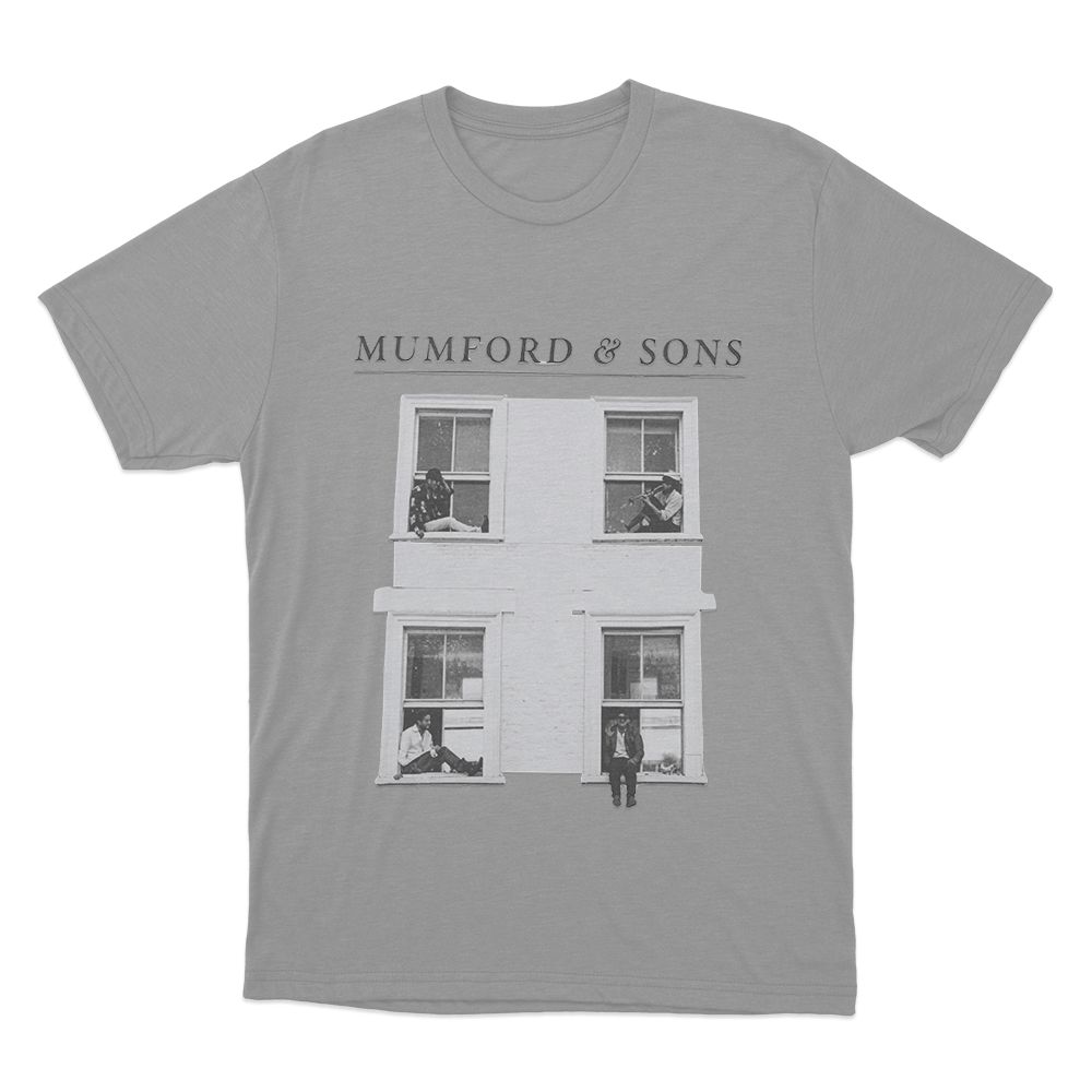 Window Boxes Unisex T Shirt Grey Window Boxes Unisex T Shirt Grey