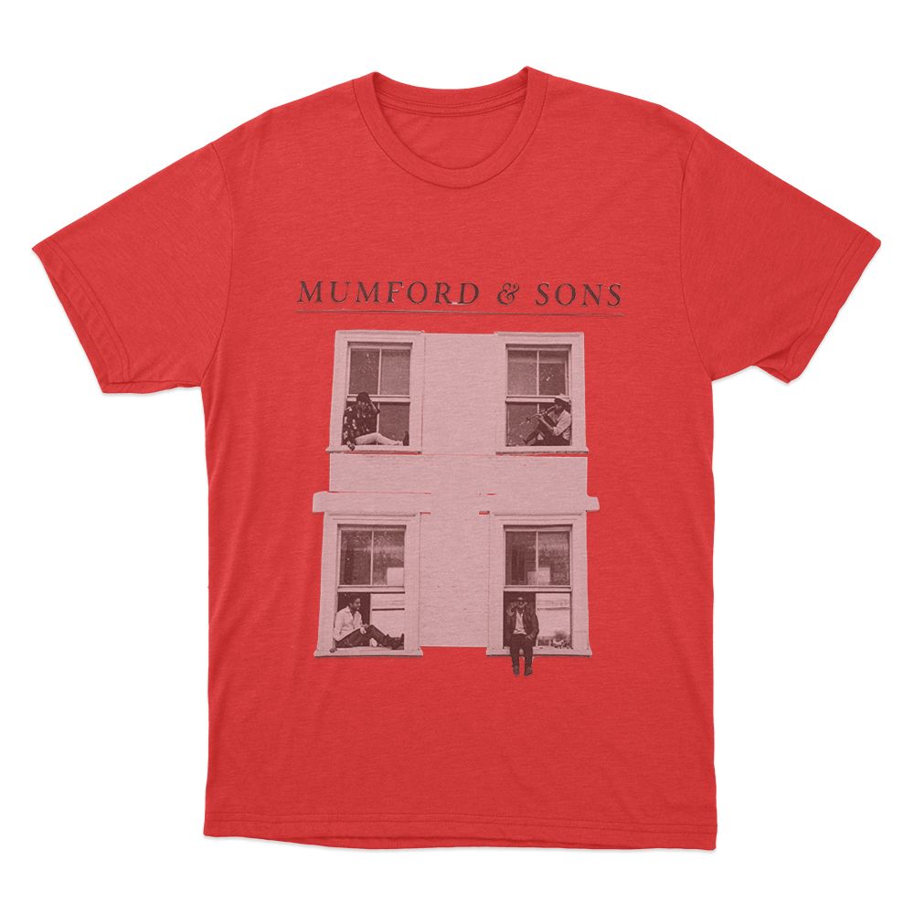 Window Boxes Unisex T Shirt Red Window Boxes Unisex T Shirt Red