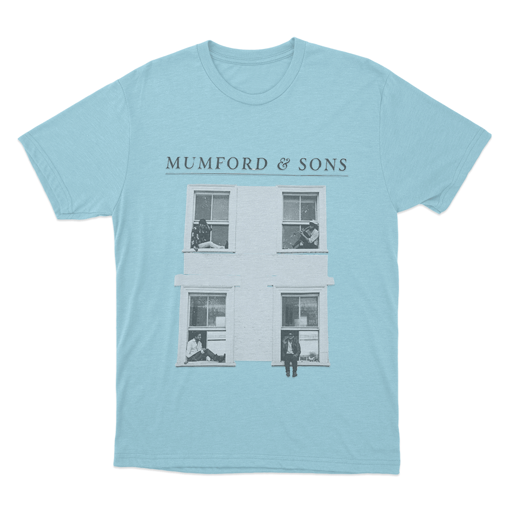 Window Boxes Unisex T Shirt Sky Blue Window Boxes Unisex T Shirt Sky Blue