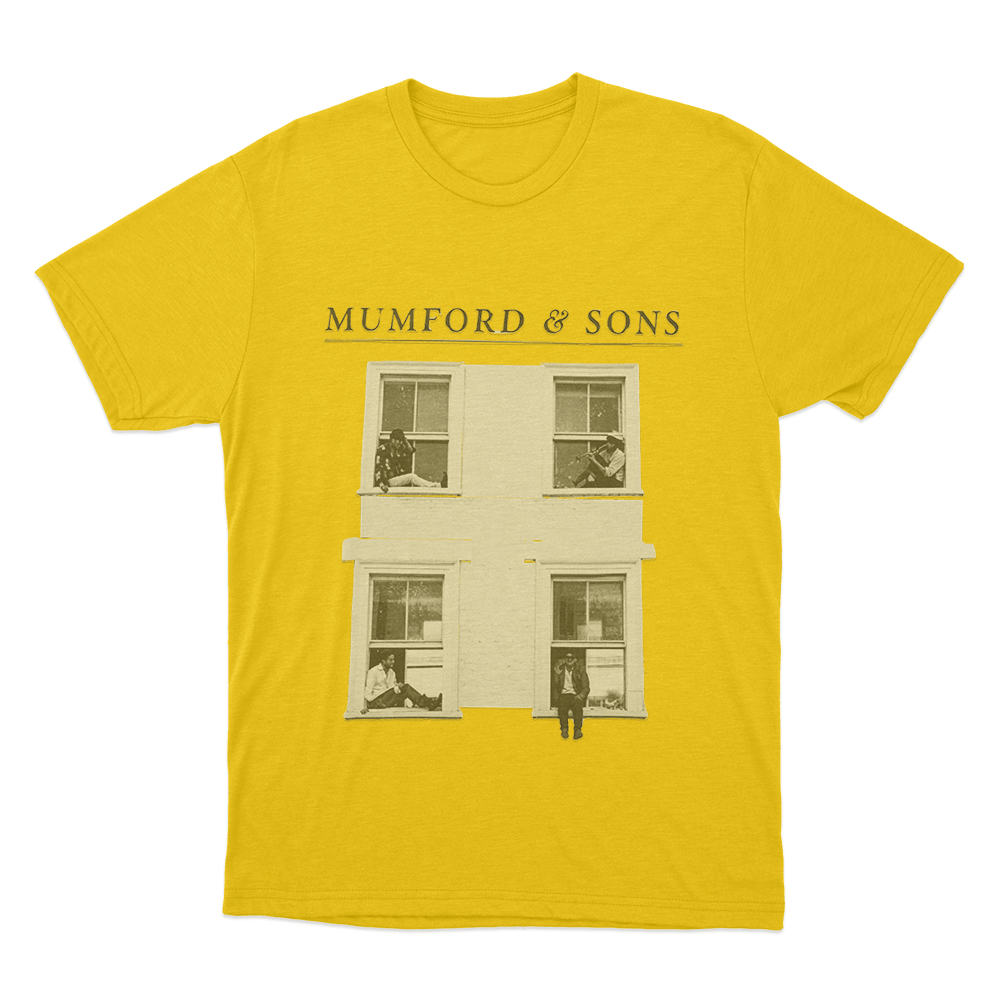 Window Boxes Unisex T Shirt Yellow Window Boxes Unisex T Shirt Yellow