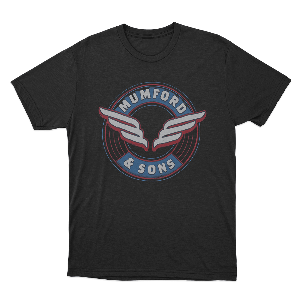 Wing Emblem Print Unisex T Shirt Black Wing Emblem Print Unisex T Shirt Black